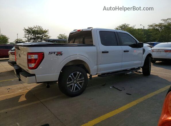 1FTEW1EP3NKD19629 2022 FORD F150 Белый Задняя правая четверть