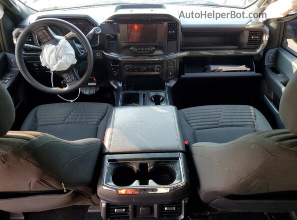 1FTEW1EP3NKD19629 2022 FORD F150 Белый Вид панели приборов