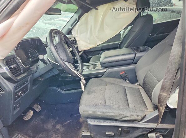 1FTEW1EP3NKD78034 2022 FORD F150 Gray წინა სალონის ხედი