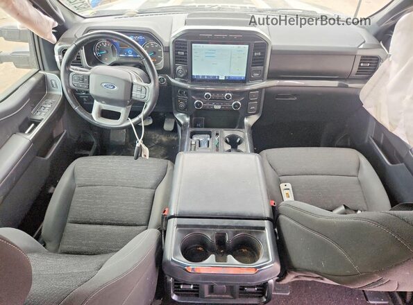 1FTEW1EP3NKD78034 2022 FORD F150 Gray წინა პანელის ხედი