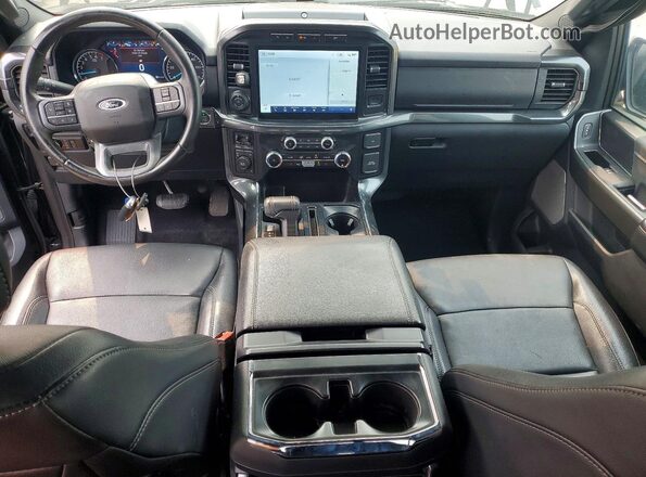 1FTEW1EP3PFC90161 2023 FORD F150 Black Vista del salpicadero
