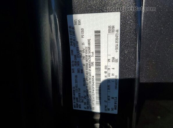 1FTEW1EP4GFB43654 2016 FORD F150 Gray Вид підкапотного простору