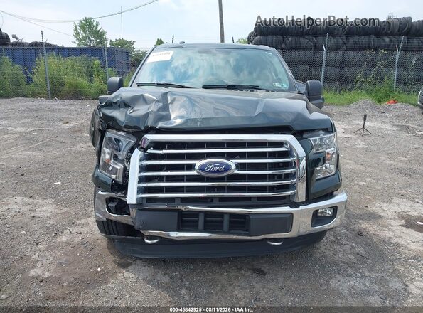 1FTEW1EP4GFB74242 2016 FORD F150 Зеленый Вид щитка приборов