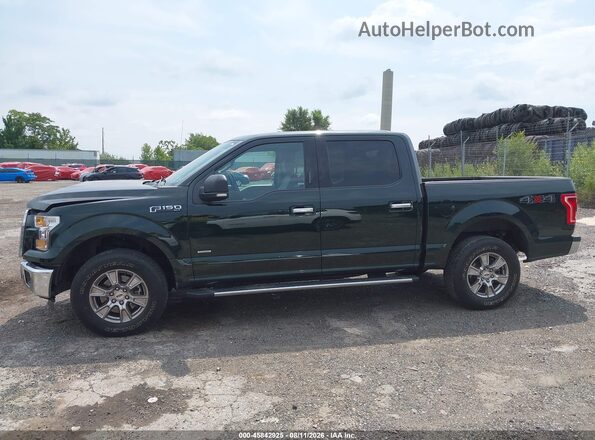 1FTEW1EP4GFB74242 2016 FORD F150 Зеленый Панорамный вид салона 360°