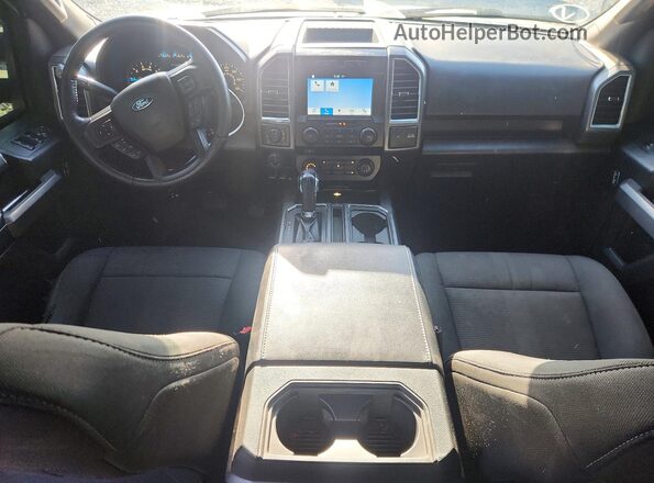 1FTEW1EP4GFC17655 2016 FORD F150 Silver Widok deski rozdzielczej