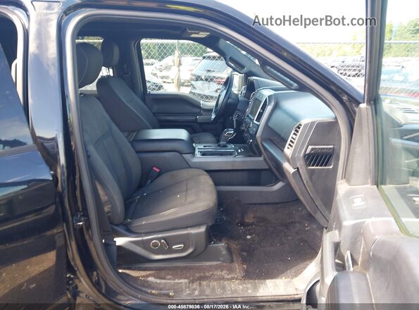 1FTEW1EP4GFC99354 2016 FORD F150 Black Widok wnętrza z przodu
