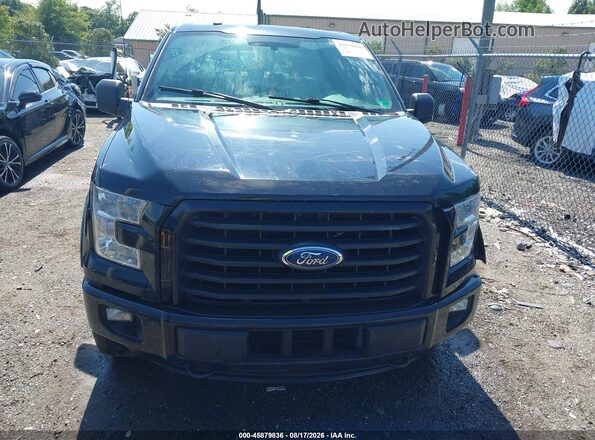 1FTEW1EP4GFC99354 2016 FORD F150 Black Widok zestawu wskaźników