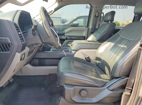 1FTEW1EP4HFB32428 2017 FORD F150 Gray Սալոնի դիմացի տեսք