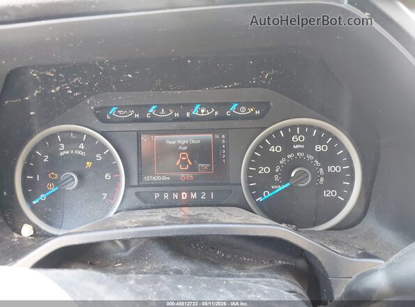 1FTEW1EP4HKC43021 2017 FORD F150 Синий Вид задних сидений