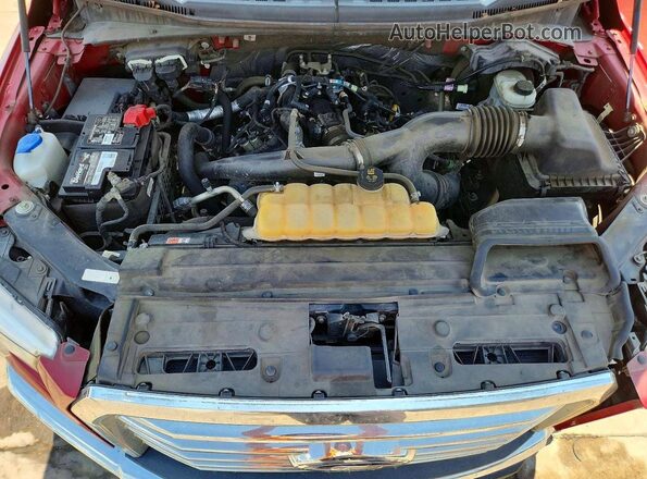 1FTEW1EP4HKC90503 2017 FORD F150 Red Vista interior trasera