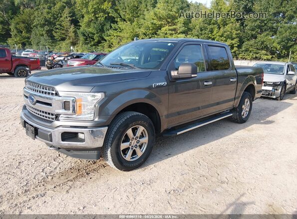 1FTEW1EP4JFA60331 2018 FORD F150 Gray Front left