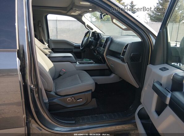 1FTEW1EP4JFA60331 2018 FORD F150 Gray Front interior view
