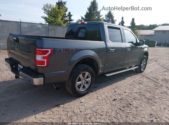 1FTEW1EP4JFA60331 2018 FORD F150 Gray Rear right