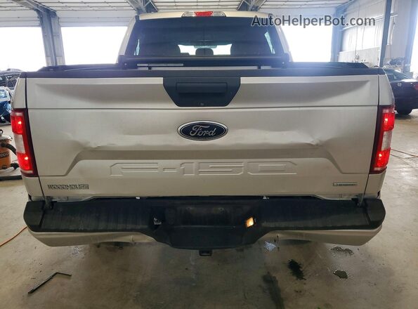 1FTEW1EP4JFD43263 2018 FORD F150 Silver Вид ззаду