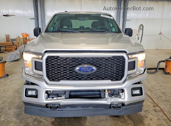1FTEW1EP4JFD43263 2018 FORD F150 Silver Вид спереду