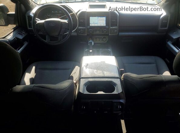 1FTEW1EP4JFD48379 2018 FORD F150 Gray Вид панелі приладів
