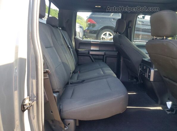 1FTEW1EP4JFD48379 2018 FORD F150 Gray Вид задніх сидінь