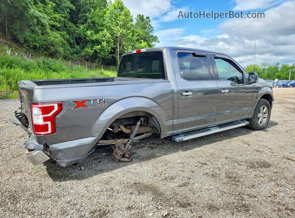 1FTEW1EP4JFE28054 2018 FORD F150 Gray უკანა მარჯვენა