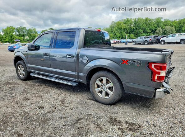 1FTEW1EP4JFE28054 2018 FORD F150 Gray უკანა მარცხენა