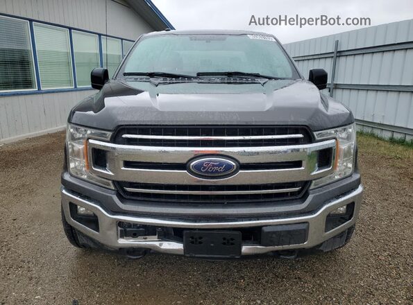 1FTEW1EP4JKF16013 2018 FORD F150 Серый Вид спереди