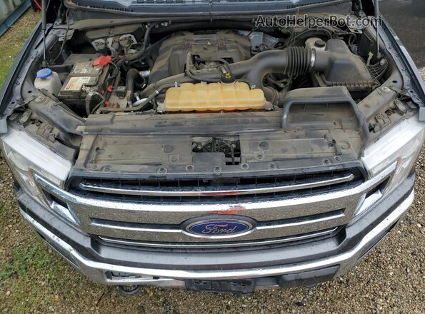 1FTEW1EP4JKF16013 2018 FORD F150 Серый Вид задней части салона