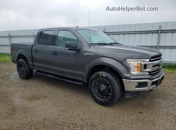 1FTEW1EP4JKF16013 2018 FORD F150 Серый Вид наклейки с VIN-кодом
