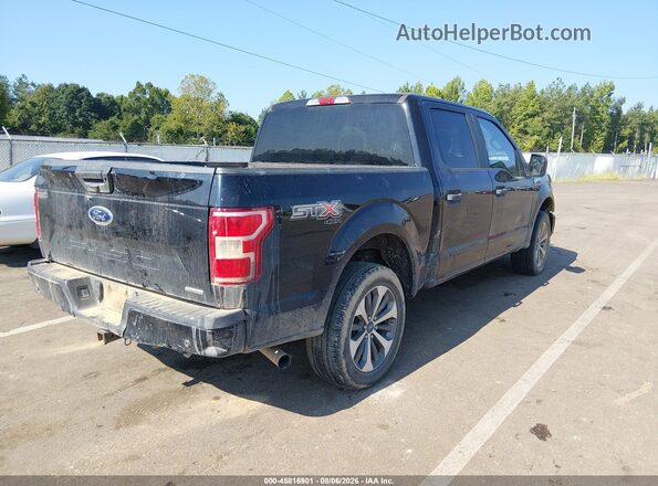 1FTEW1EP4KFD41790 2019 FORD F150 Black Tył prawy