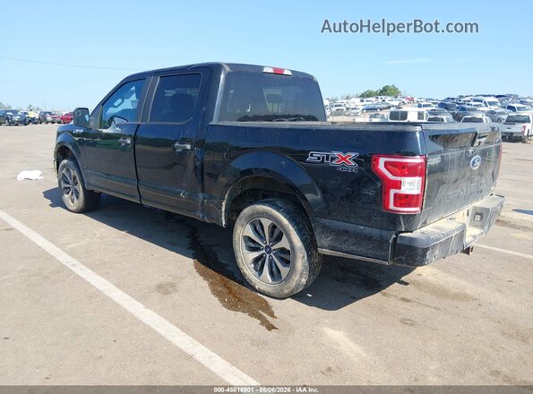 1FTEW1EP4KFD41790 2019 FORD F150 Black Tył lewy