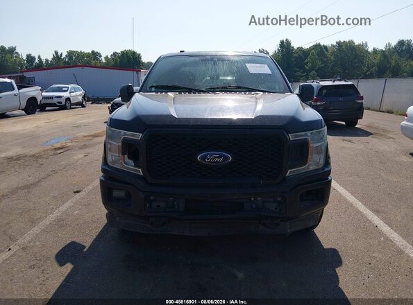 1FTEW1EP4KFD41790 2019 FORD F150 Black Widok zestawu wskaźników