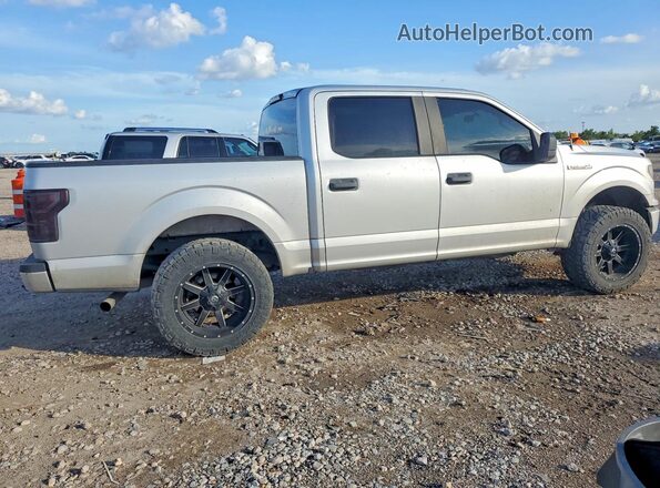 1FTEW1EP4KKD80841 2019 FORD F150 Серебряный Задняя правая четверть