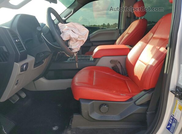 1FTEW1EP4KKD80841 2019 FORD F150 Серебряный Вид салона спереди