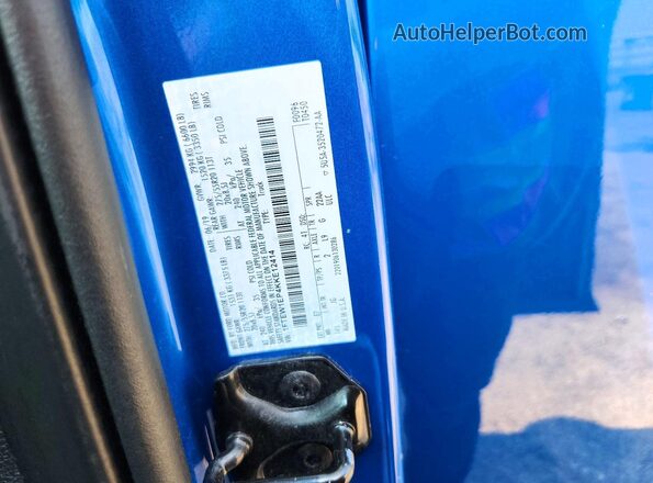 1FTEW1EP4KKE12414 2019 FORD F150 Blue Engine compartment view