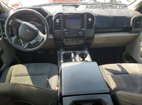 1FTEW1EP4LKD96877 2020 FORD F150 White Dashboard view