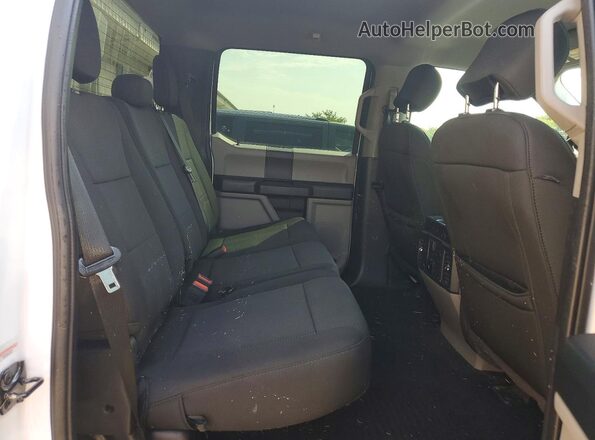 1FTEW1EP4LKD96877 2020 FORD F150 White Rear seats view