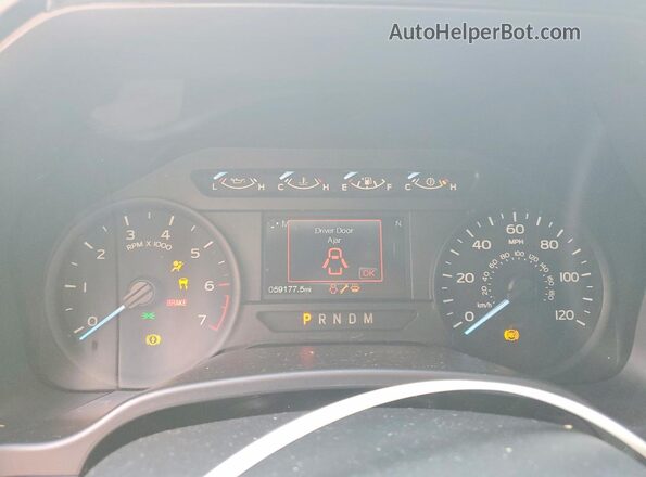 1FTEW1EP4LKD96877 2020 FORD F150 White Instrument cluster view