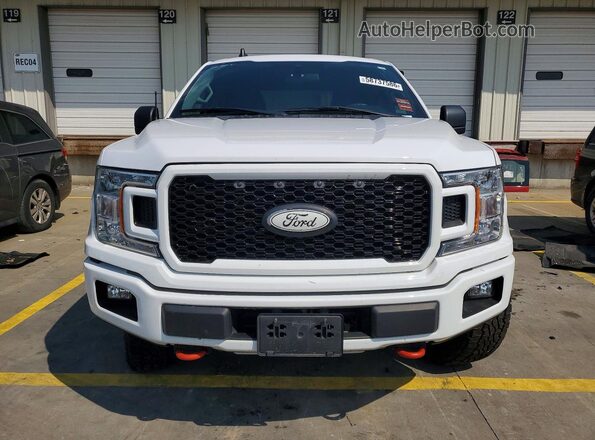 1FTEW1EP4LKD96877 2020 FORD F150 White Front view