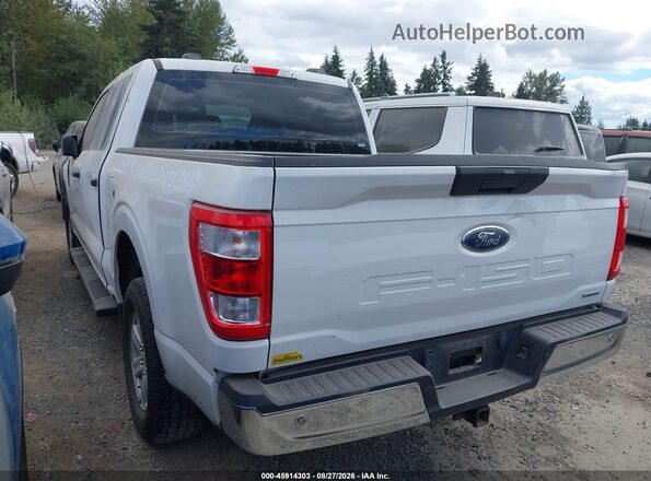 1FTEW1EP4MFA28824 2021 FORD F150 White Trasero izquierdo