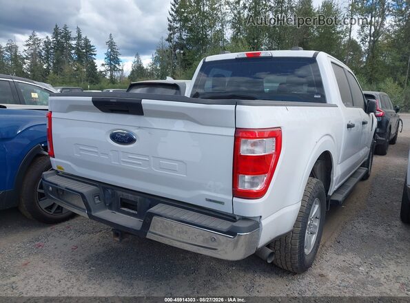 1FTEW1EP4MFA28824 2021 FORD F150 White Trasero derecho
