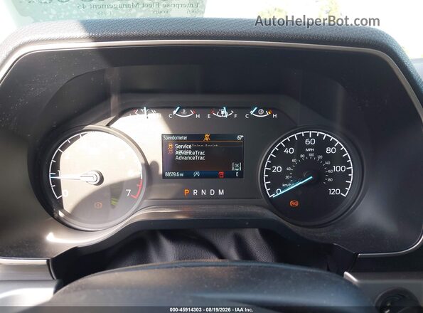 1FTEW1EP4MFA28824 2021 FORD F150 White Vista de los asientos traseros