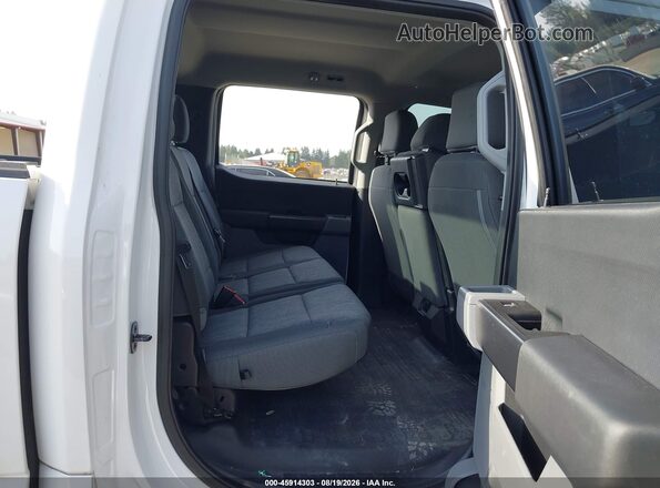 1FTEW1EP4MFA28824 2021 FORD F150 White Vista de la etiqueta del VIN