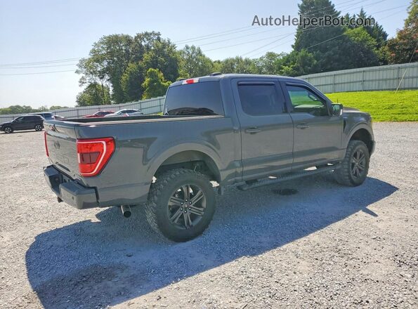 1FTEW1EP4MFA75836 2021 FORD F150 Gray Tył prawy