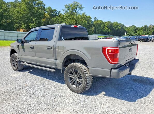 1FTEW1EP4MFA75836 2021 FORD F150 Gray Tył lewy