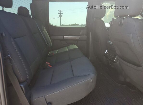 1FTEW1EP4MFA75836 2021 FORD F150 Gray Widok tylnych siedzeń