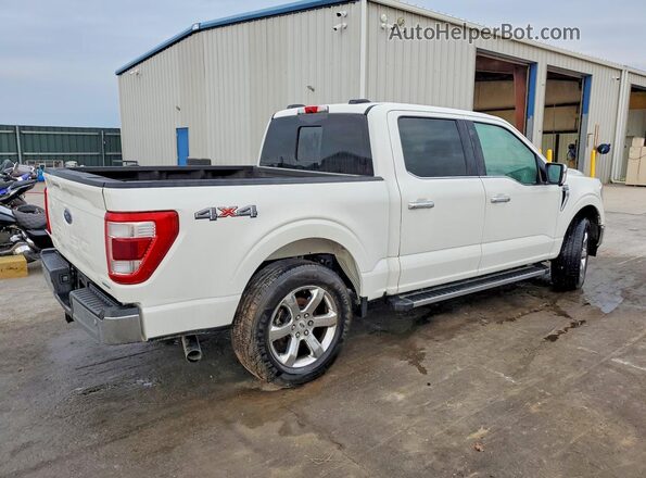 1FTEW1EP4MFC61411 2021 FORD F150 White Задня права чверть