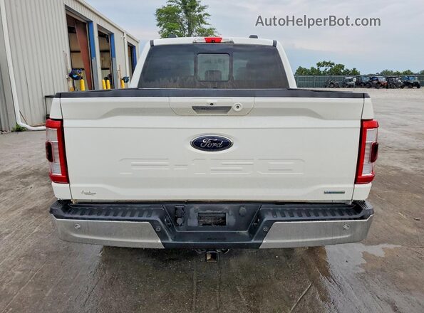 1FTEW1EP4MFC61411 2021 FORD F150 White Вид ззаду