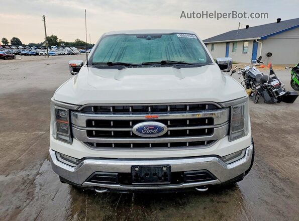 1FTEW1EP4MFC61411 2021 FORD F150 White Вид спереду
