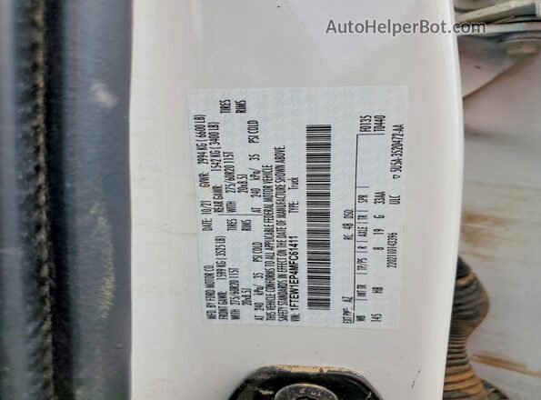 1FTEW1EP4MFC61411 2021 FORD F150 White Вид підкапотного простору