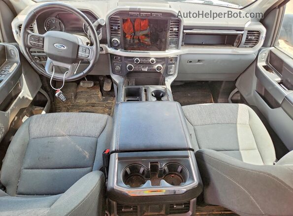 1FTEW1EP4MKD21940 2021 FORD F150 White Vista del salpicadero