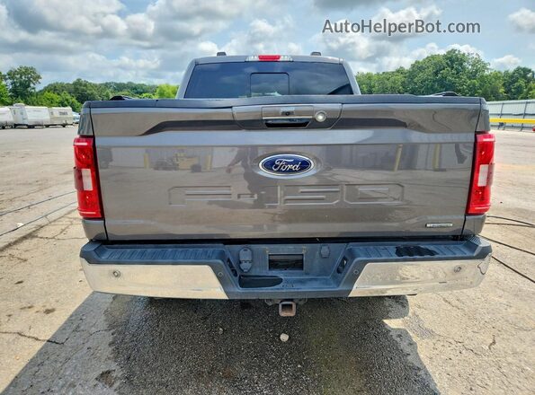 1FTEW1EP4MKD32047 2021 FORD F150 Серый Вид сзади