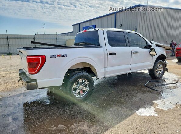 1FTEW1EP4MKF12337 2021 FORD F150 Белый Задняя правая четверть